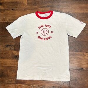 PUMA Rhuigi Graphic T-Shirt in White/Red